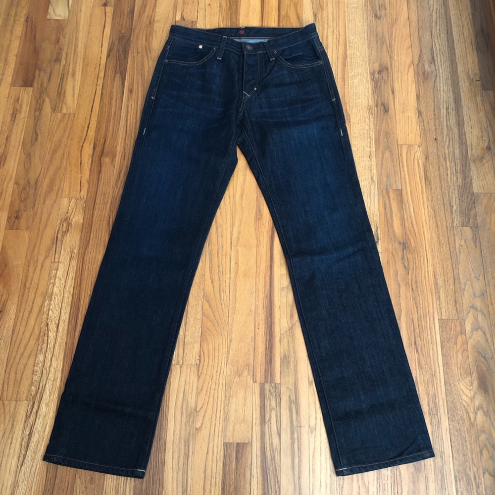 Never worn Sinclair 30 Thiel straight leg jeans classic denim blue 30